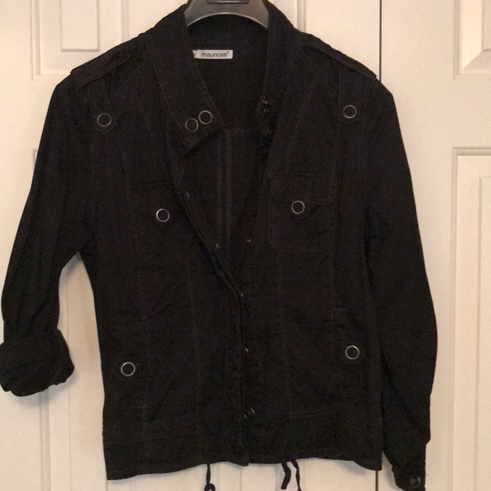 Maurices Lightweight Black Jacket